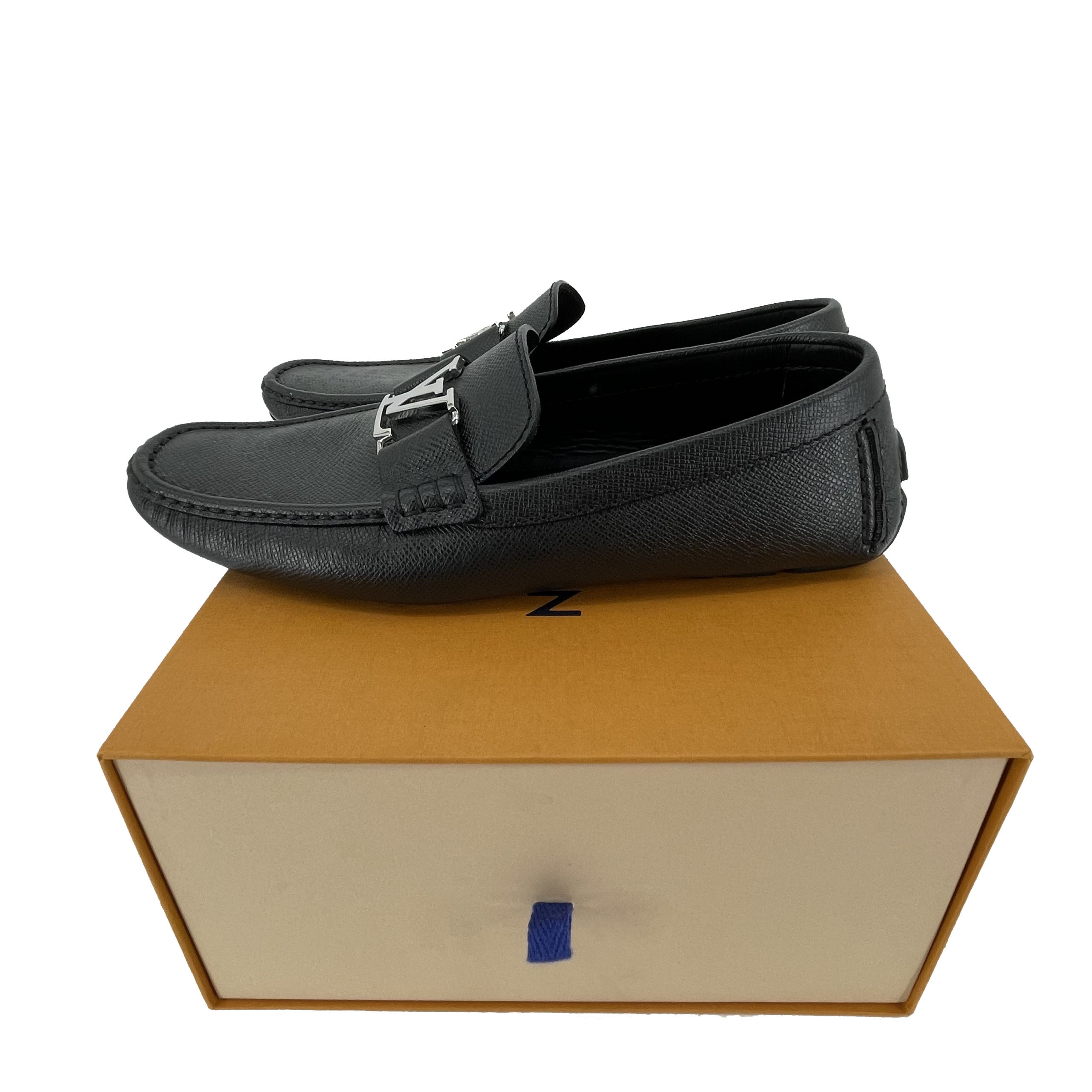 Louis Vuitton Black Leather Monte Carlo Loafers Size 43 For Sale at 1stDibs   louis vuitton major loafer, lv major loafer, louis vuitton monte carlo  moccasin