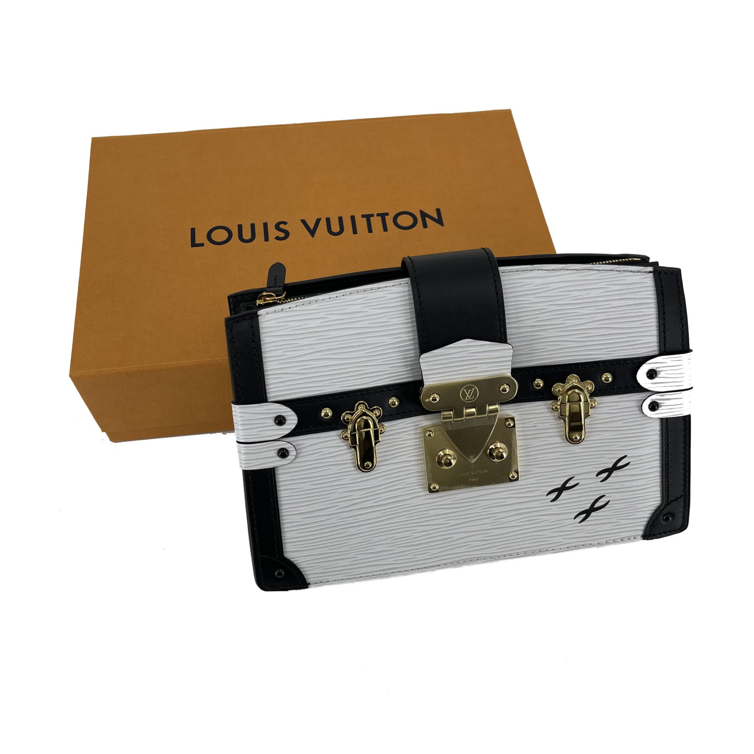 louis vuitton trunk clutch bag