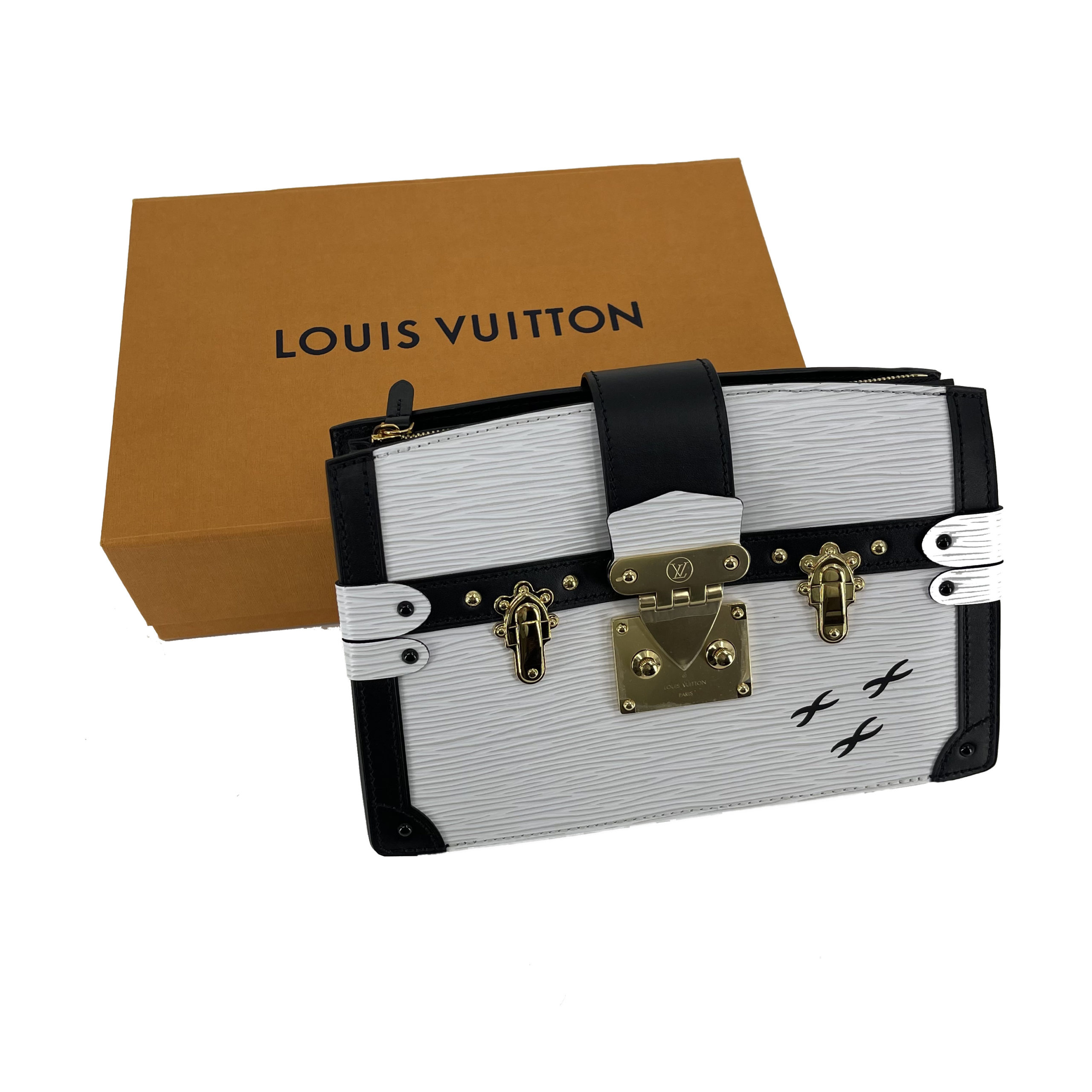 Louis Vuitton Trunk Clutch Black