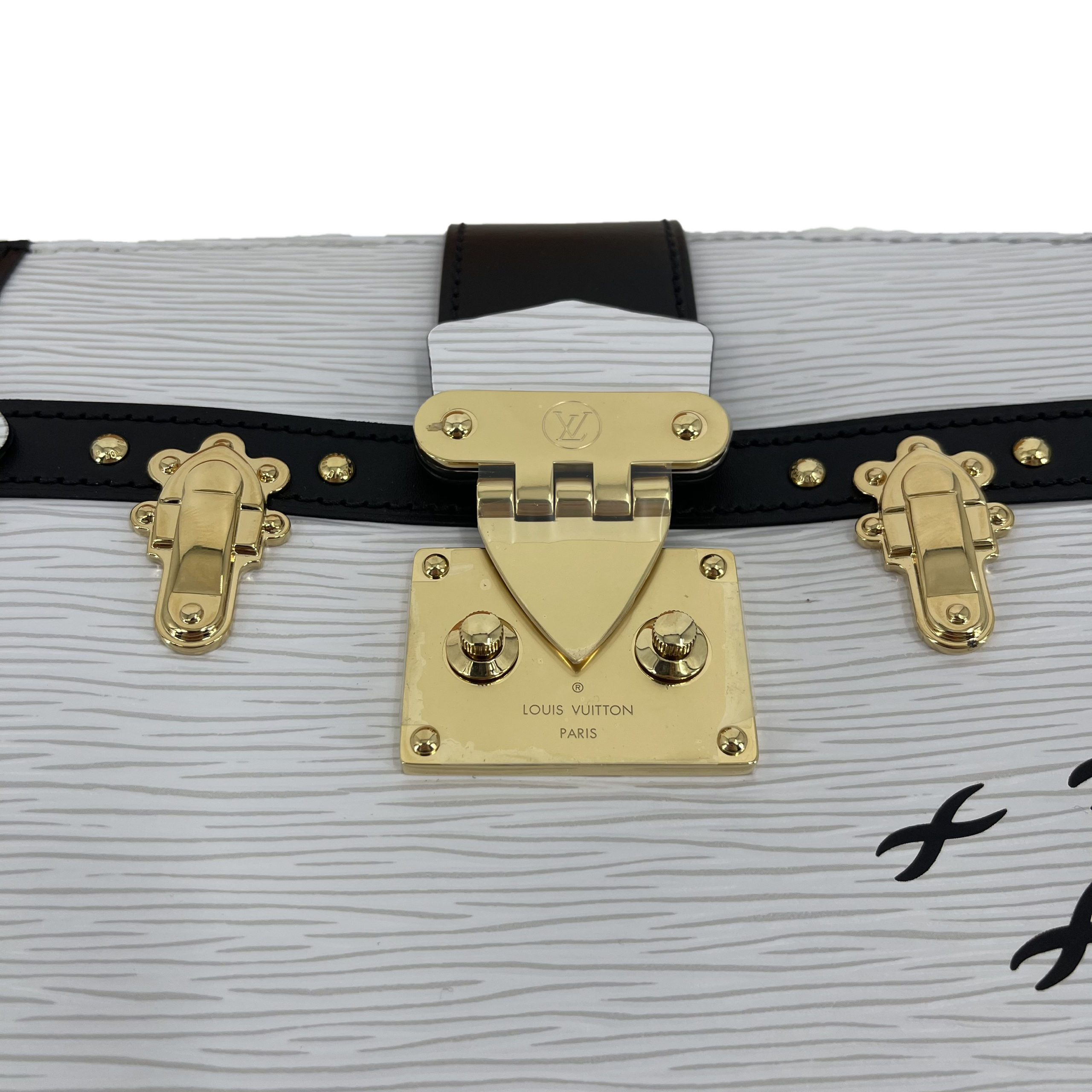 Trunk Clutch Epi Leather in White - Handbags M52151, L*V – ZAK BAGS ©️